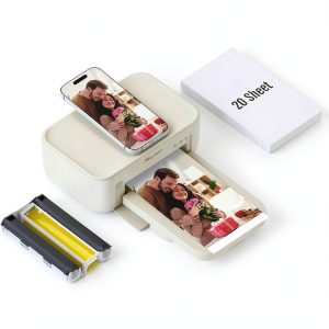 Hanin CP4100 Photo Printer Wi-Fi Portable for Smartphones-0