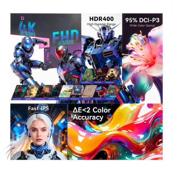 Titan Army P2712V 27 Gaming Monitor 4K 160Hz Fast IPS-1