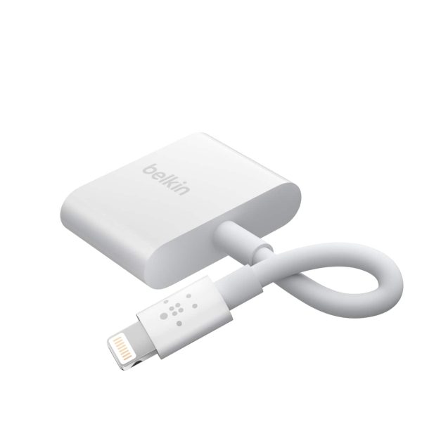 RockStar 3.5mm Audio Charge Adapter for iPhone MFi Certified-1