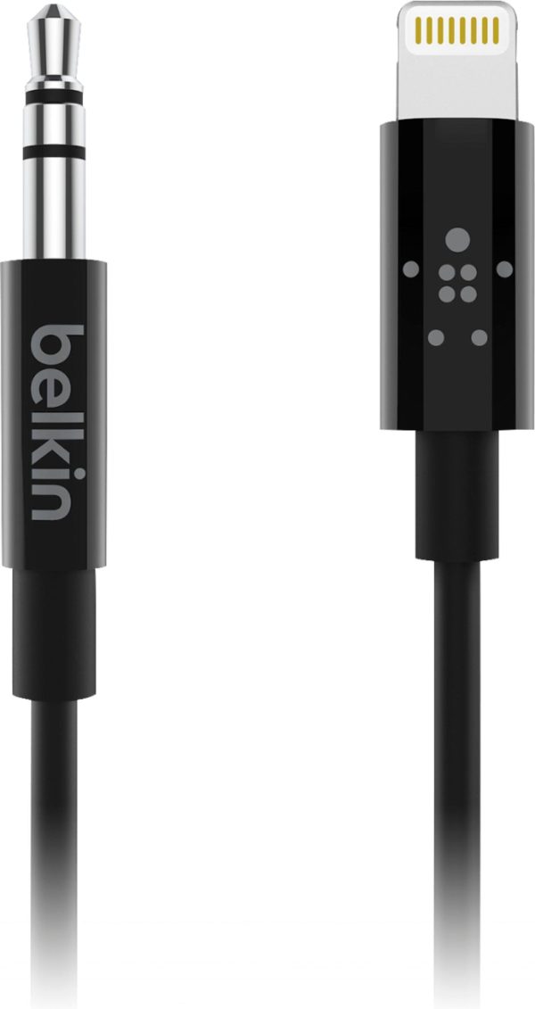 Belkin Lightning to Aux Cable MFi Certified iPhone 7 Plus-2