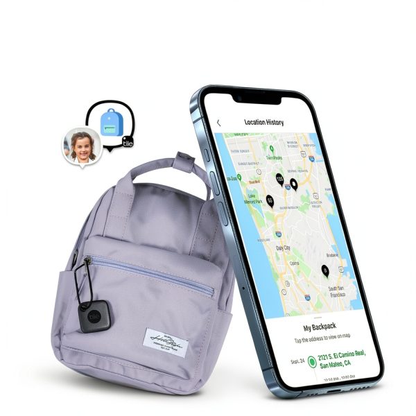 Tile Mate Bluetooth Tracker Find Keys Phone Black White-3