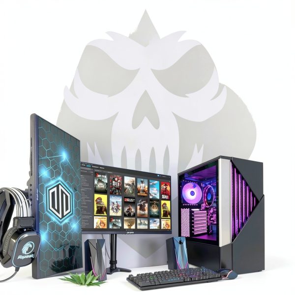 Periphio Reaper Gaming PC AMD Ryzen 5 16GB RAM 1TB NVMe-5