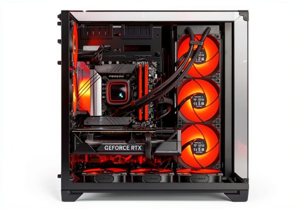 Skytech Gaming O11V Desktop AMD Ryzen 7 7700 32GB RX 9070XT-3