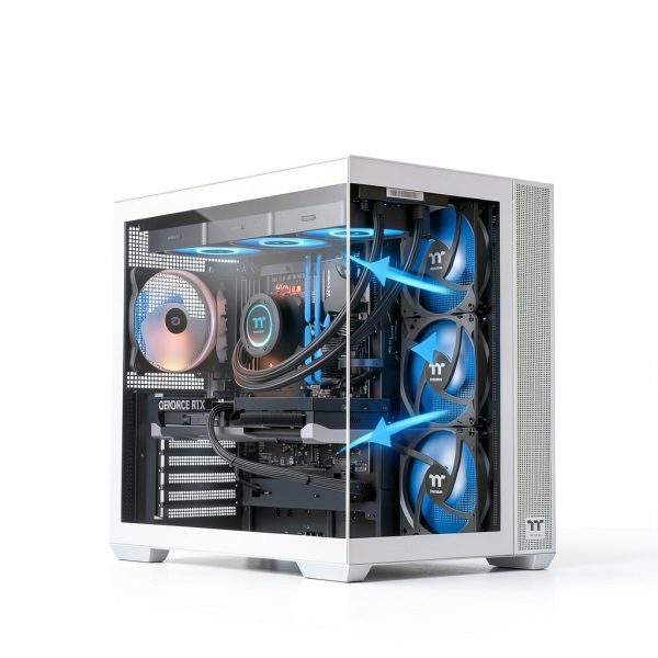 LCGS Gaming Desktop AMD Ryzen 7 9800X3D RTX 5070-2