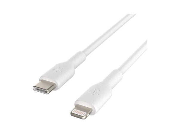 Belkin Lightning Cable USB C Charging Cable 1 Meter White-5