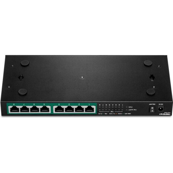 TRENDnet 8 Port Gigabit PoE Switch 120W Power Budget-2