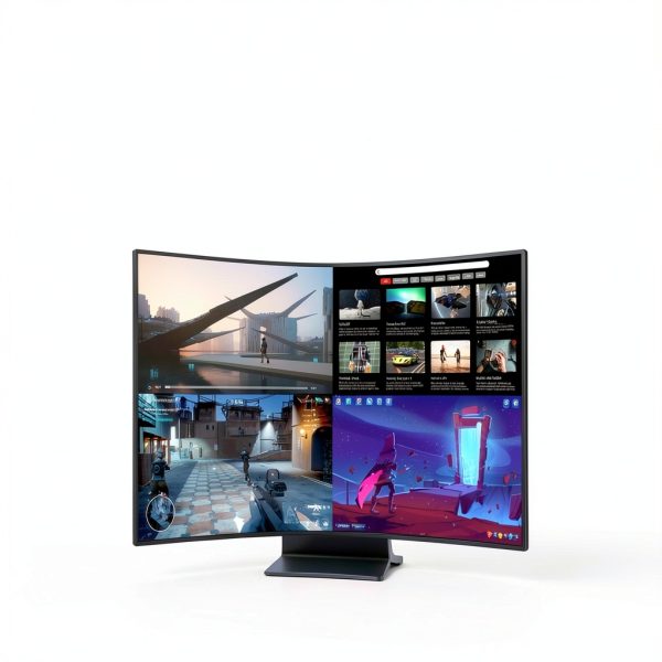 Samsung 55 Odyssey Ark 2nd Gen Curved 4K Gaming Screen-4