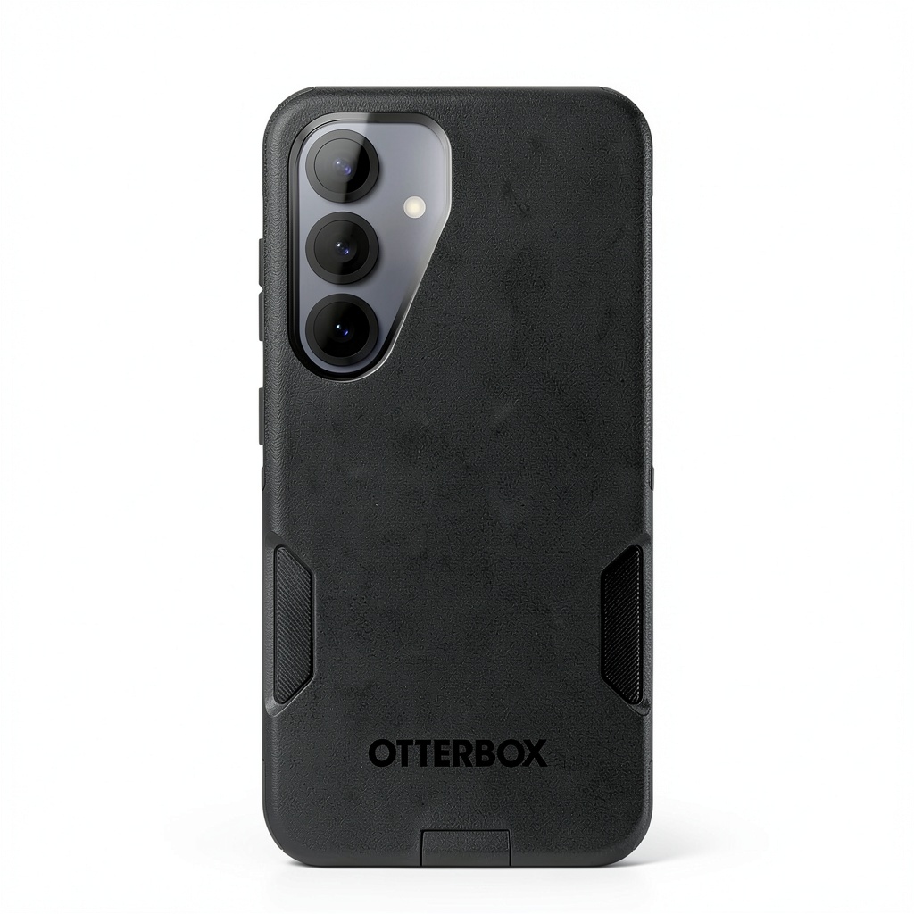 Commuter Series Galaxy S25 case showing dual-layer design and port covers