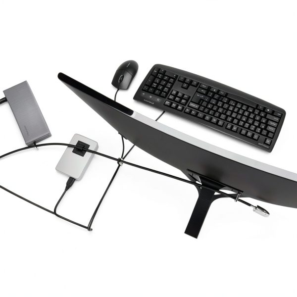 Kensington Desktop Locking Kit Carbon Steel Cable Keyed-8