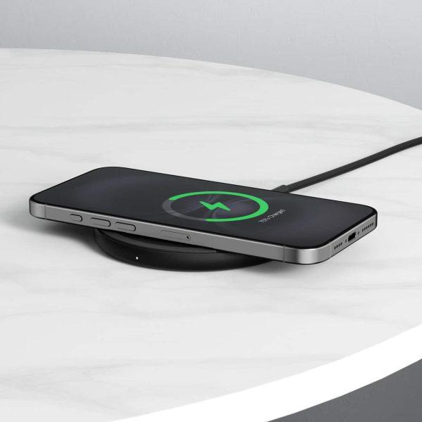Wireless Charging Pad Qi Fast Charging 15W Desktop Accessory-4