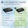 TRENDnet 5 Port Gigabit PoE+ Switch 32W Power Budget-2