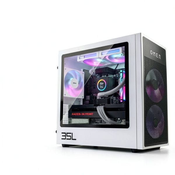 HP OMEN 35L Gaming Desktop AMD Ryzen 7 9800X3D 32GB DDR5-8
