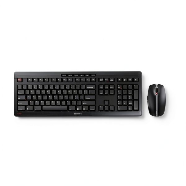 CHERRY Stream Wireless Keyboard Mouse Bundle Black Desktop-0
