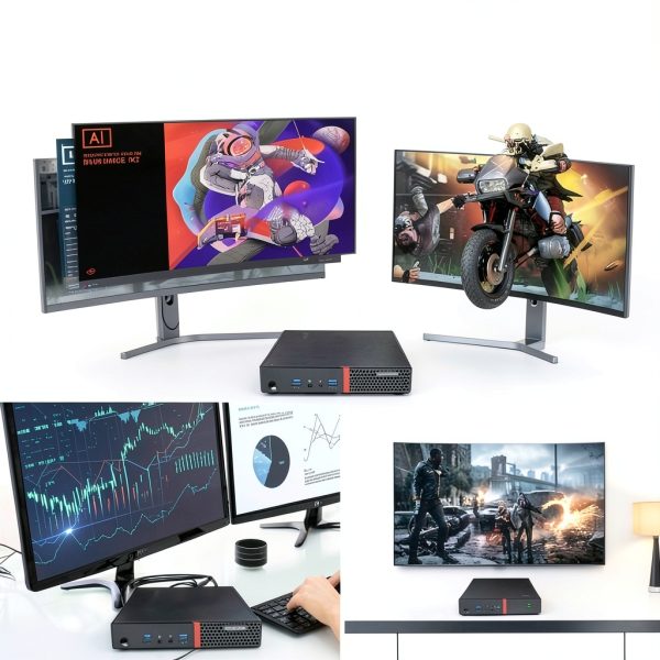 Lenovo ThinkCentre M700 Tiny Desktop PC Intel i5 16GB RAM-6