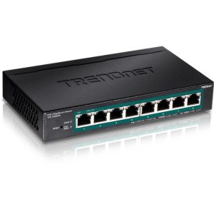 TRENDnet 8 Port Gigabit EdgeSmart PoE Switch Managed-0