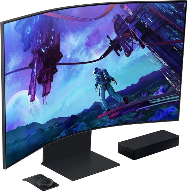 Samsung 55 Odyssey Ark 2nd Gen Curved 4K Gaming Screen-15