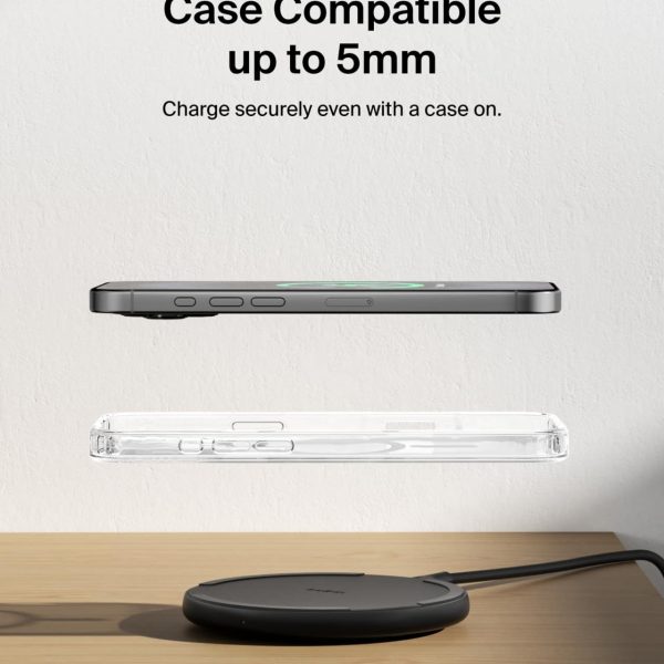 Wireless Charging Pad Qi Fast Charging 15W Desktop Accessory-6
