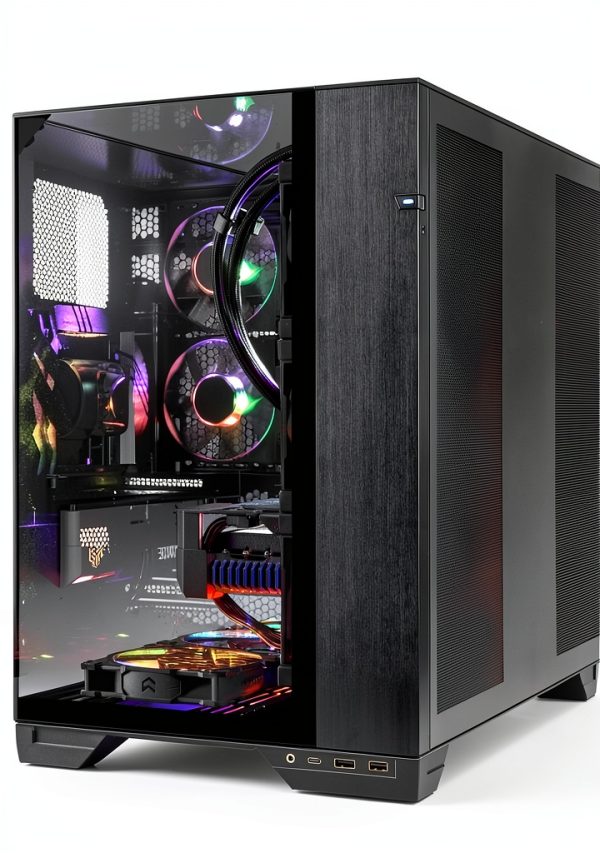 Skytech Gaming O11V Desktop AMD Ryzen 7 7700 32GB RX 9070XT-4