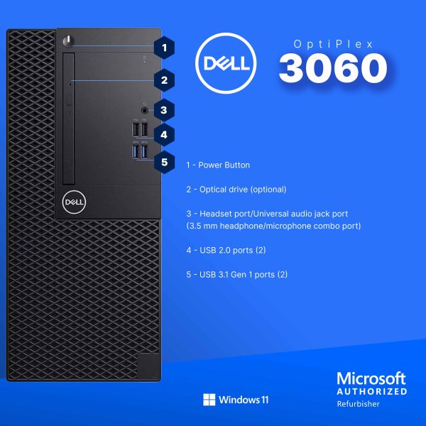 Dell Optiplex 3060 Tower Computer i5 GT 1030 32GB RAM-0