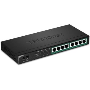 TRENDnet 8 Port Gigabit PoE Switch 120W Power Budget-0