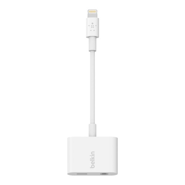 RockStar 3.5mm Audio Charge Adapter for iPhone MFi Certified-2