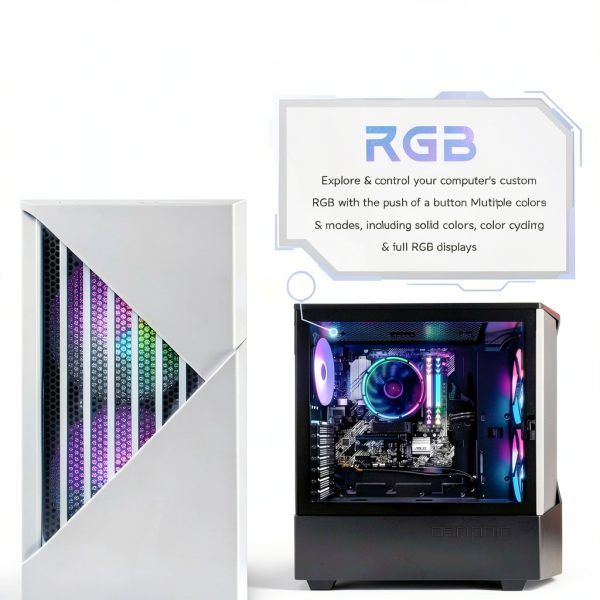 Periphio Reaper Gaming PC AMD Ryzen 5 16GB RAM 1TB NVMe-1