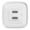 Belkin 65W Dual USB C GaN Wall Charger Fast Charge Travel-2