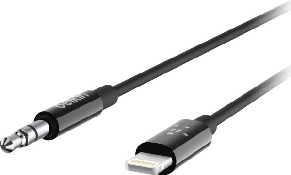 Belkin Lightning to Aux Cable MFi Certified iPhone 7 Plus-0