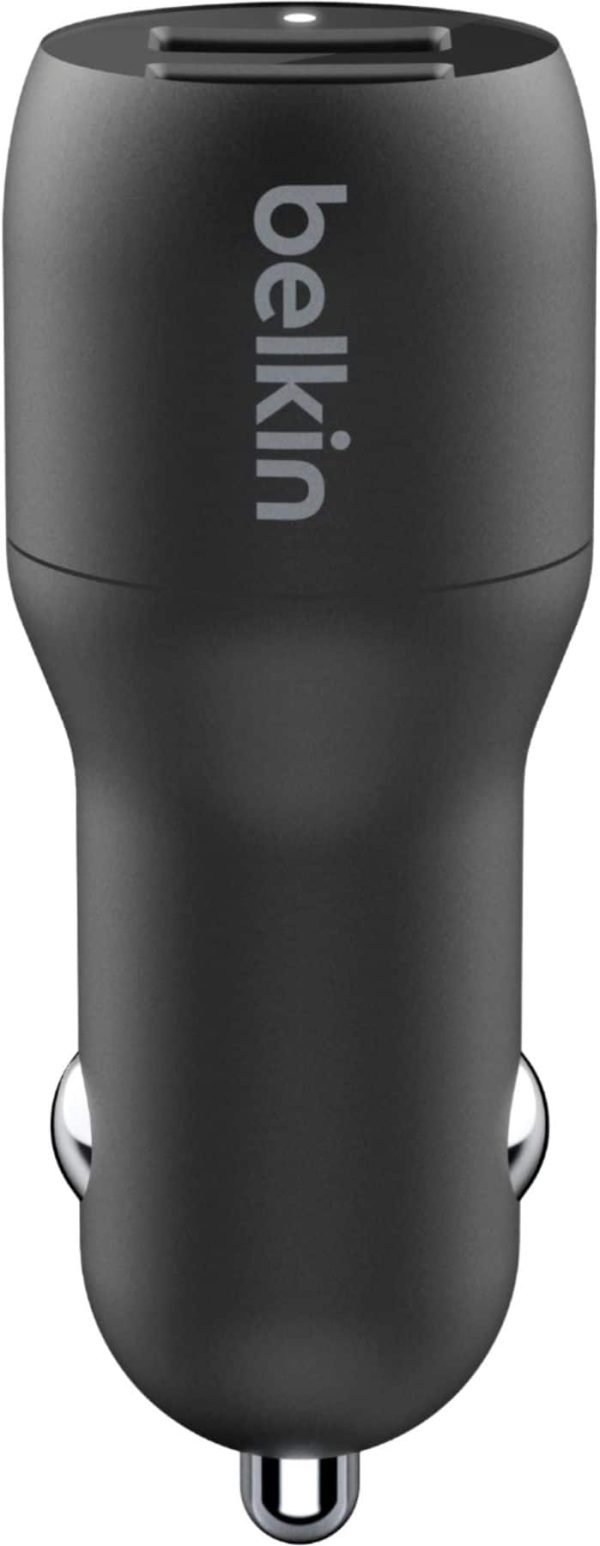Belkin Dual USB Car Charger Fast Charging 24W-2