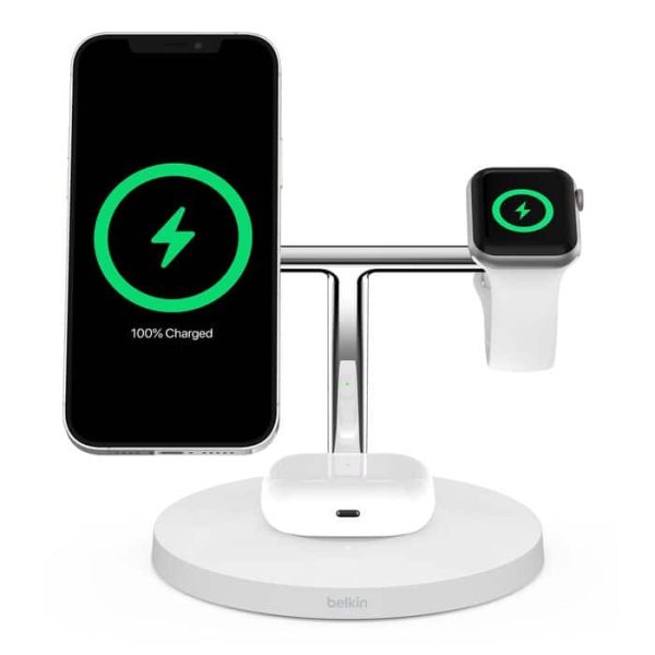 Belkin MagSafe 3 in 1 Wireless Charging Stand Fast Charging-6