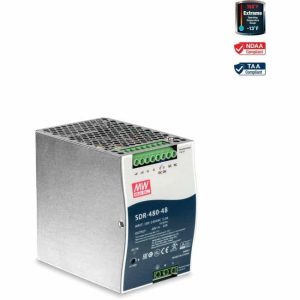Trendnet 480W 48V DC DIN Rail Power Supply PFC Industrial-0