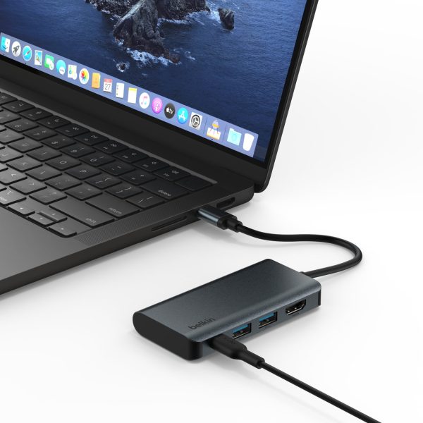 Belkin USB C Hub 4K HDMI Multiport Adapter for Laptops-6