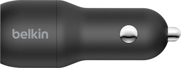Belkin Dual USB Car Charger Fast Charging 24W-1