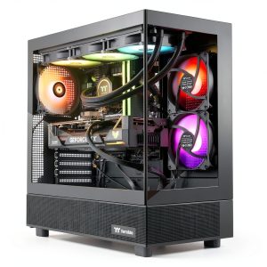 Thermaltake Gaming Desktop AMD Ryzen 7 9800X3D RTX 5070 Ti-0