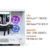 Thermaltake Gaming Desktop AMD Ryzen 7 7800X3D RX 9070 XT-1