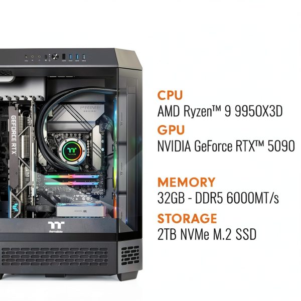 Thermaltake Reactor 9590 Gaming Desktop AMD Ryzen 9 RTX 5090-1
