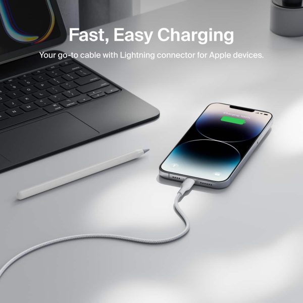 BOOST↑CHARGE Pro USB-A to Lightning Cable Fast Charging-2