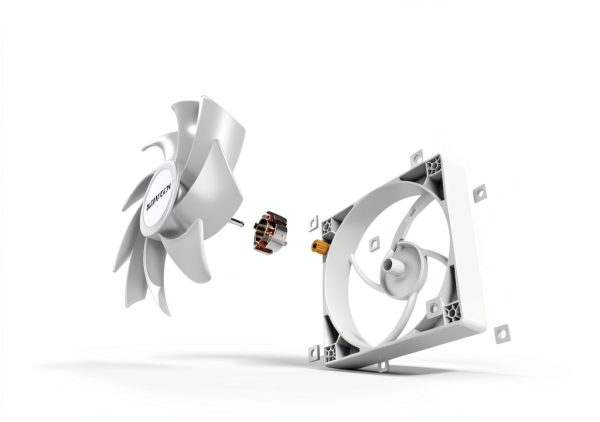 Montech GF120 ARGB PWM Fan 120mm White 3 Pack Hub-3