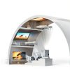 Aurzen Smart Projector Google TV 500 ANSI Lumens Dolby Audio-5
