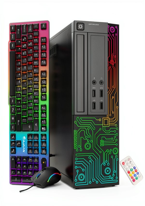 Dell OptiPlex 3010 RGB Desktop Intel i7 16GB RAM 512GB SSD-1