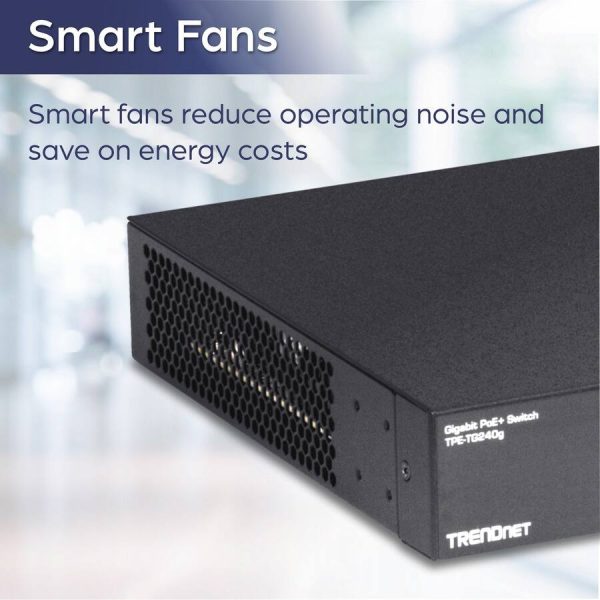 TRENDnet 24 Port Gigabit PoE Switch Network Installers-5