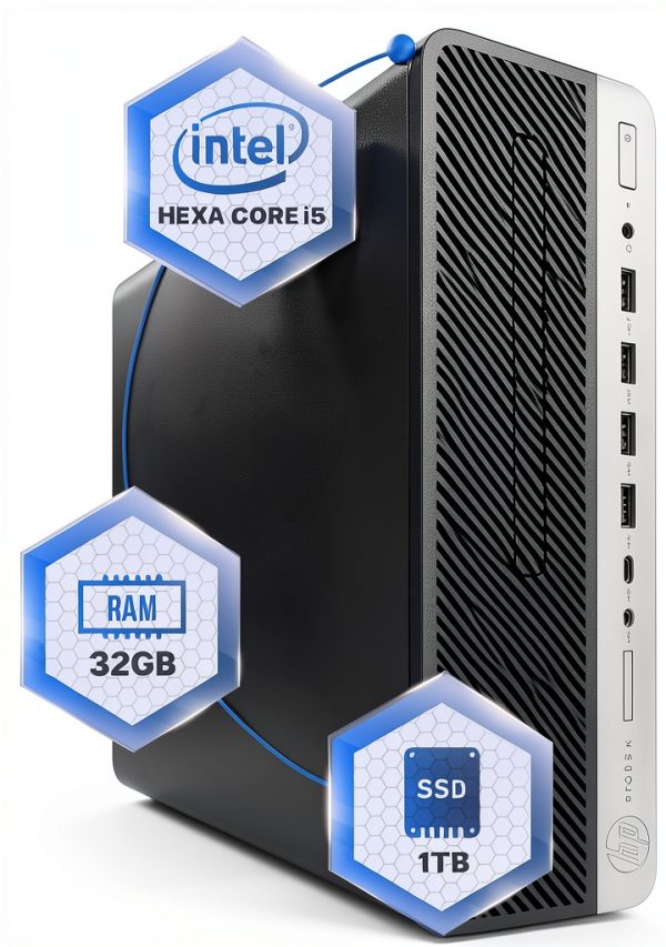 HP ProDesk 600G4 Desktop Intel i5 32GB SSD Content Creation-0