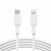 Belkin Lightning Cable USB C Charging Cable 1 Meter White-0