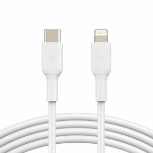 Belkin Lightning Cable USB C Charging Cable 1 Meter White-0
