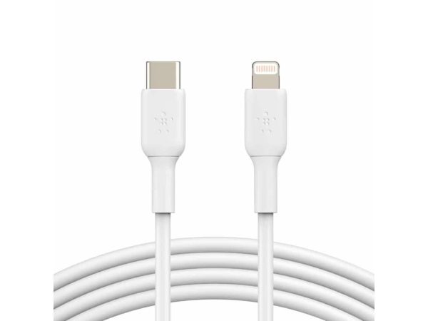 Belkin Lightning Cable USB C Charging Cable 1 Meter White-0