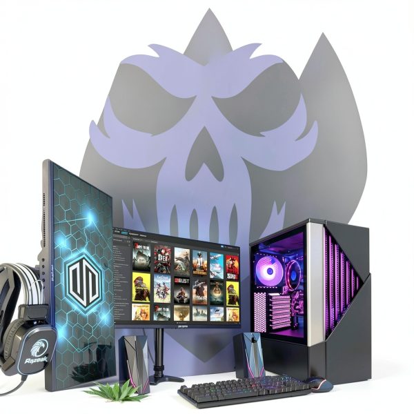 Periphio Reaper Gaming PC AMD Ryzen 5 16GB RAM 1TB SSD-5