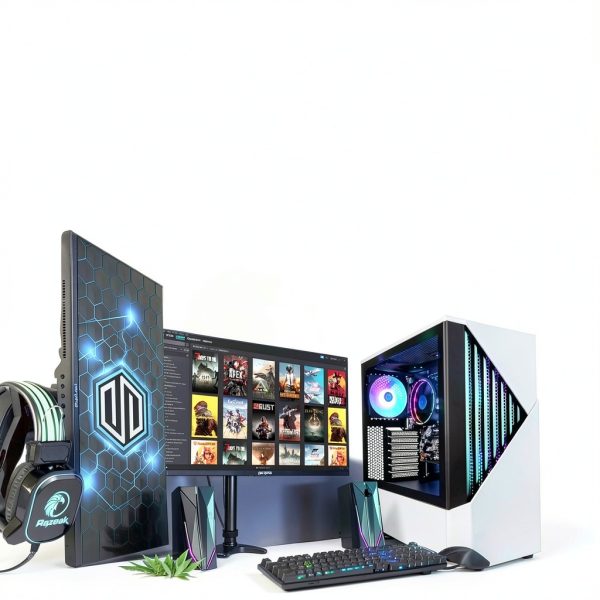 Periphio Castle Gaming PC AMD Ryzen 5 16GB RAM 1TB SSD-5