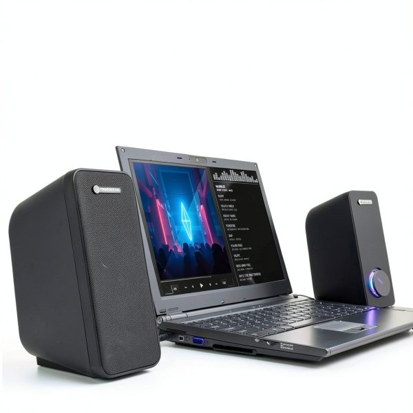 GOgroove SonaVERSE UB2 USB Desktop Speakers Balanced Audio-6