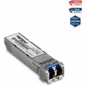 TRENDnet 10G SFP+ Single Mode Transceiver 20km LC Fiber-0