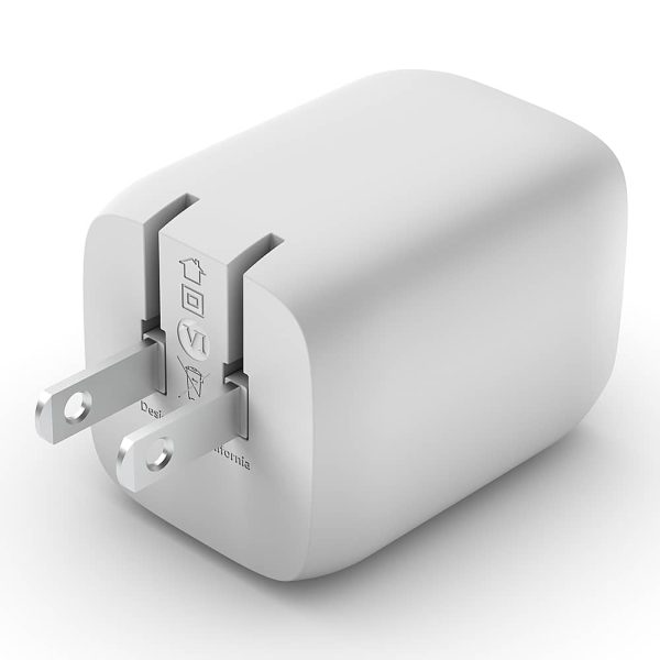 Belkin 65W Dual USB C GaN Wall Charger Fast Charge Travel-3